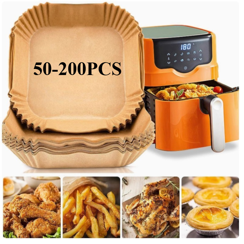 Home Cooking Oil Disposal - 50-200PCS Friggitrice Ad Aria Carta Pergamena