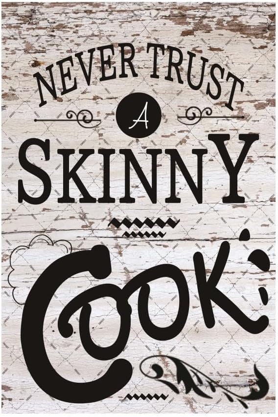 Home Cooking Quotes - Citazione della cucina Non fidarti mai