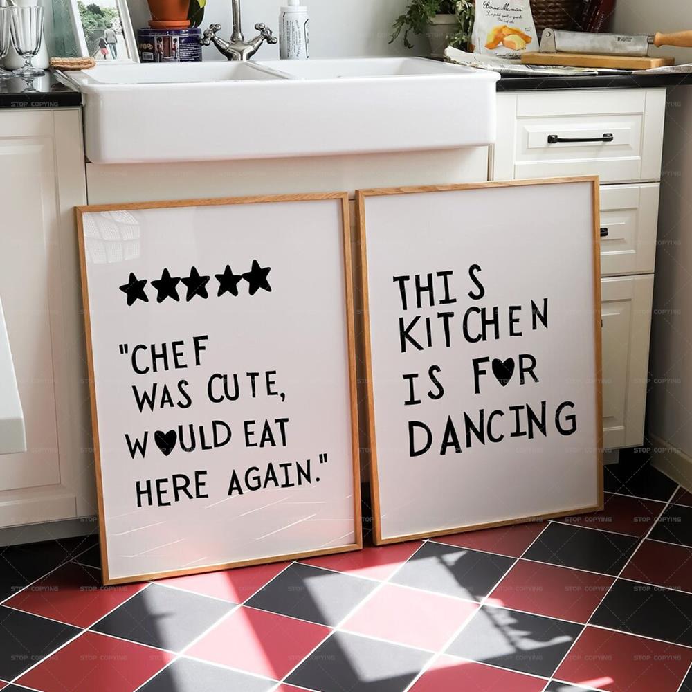 Quadri su tela minimalisti con - Home Cooking Quotes recensione e prezzo
