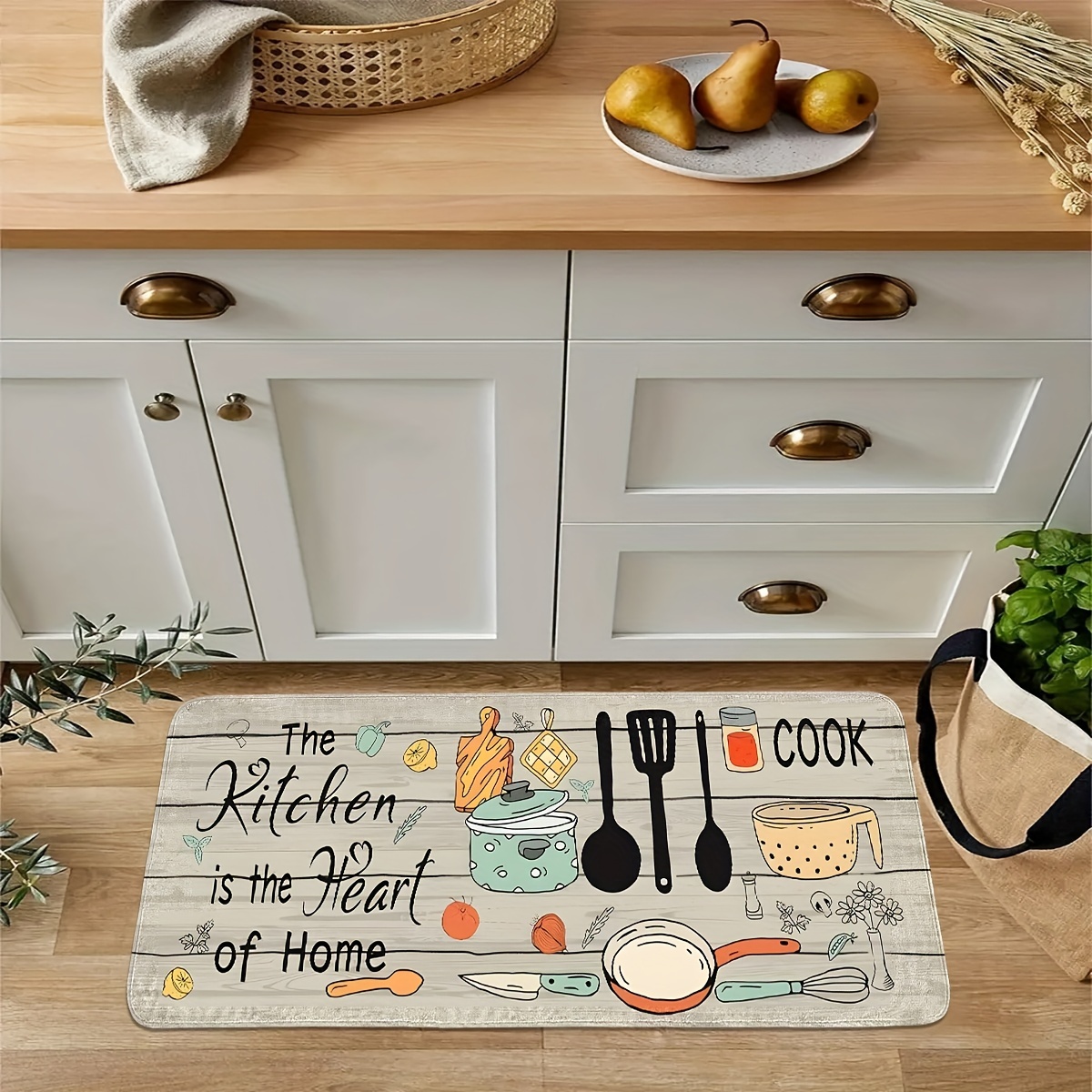 Tappeto da cucina con stampa d - Home Cooking Quotes recensione e prezzo