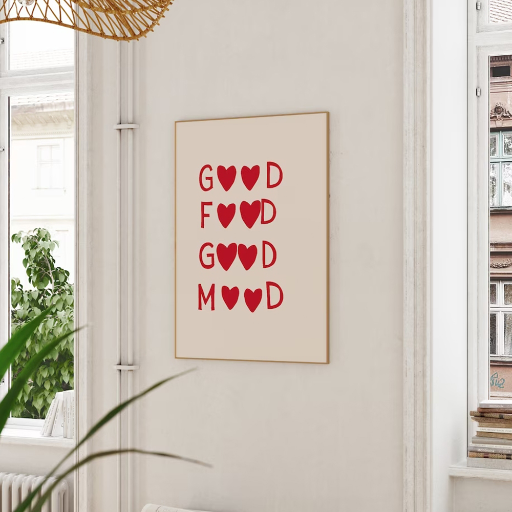 Cuore estetico minimalista Sim - Home Cooking Quotes recensione e prezzo
