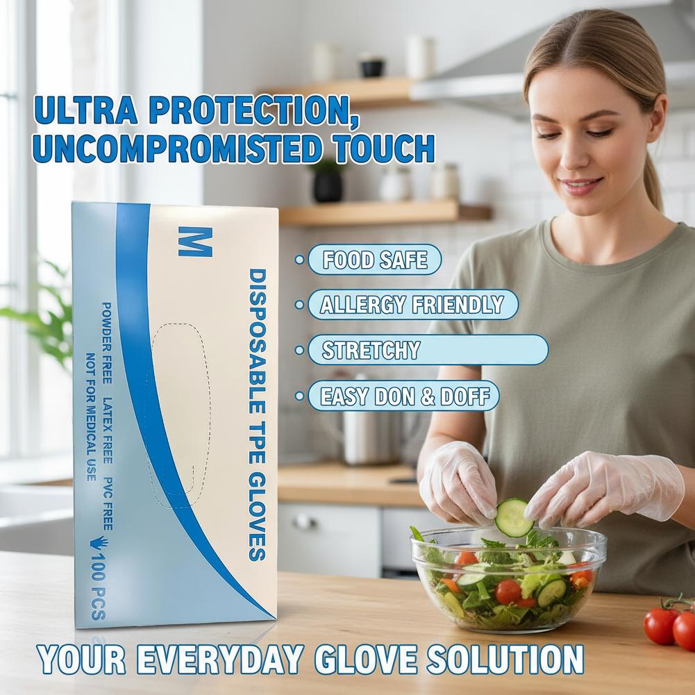 Set da 100 Guanti Monouso in T - Home Cooking Oil Disposal recensione e prezzo