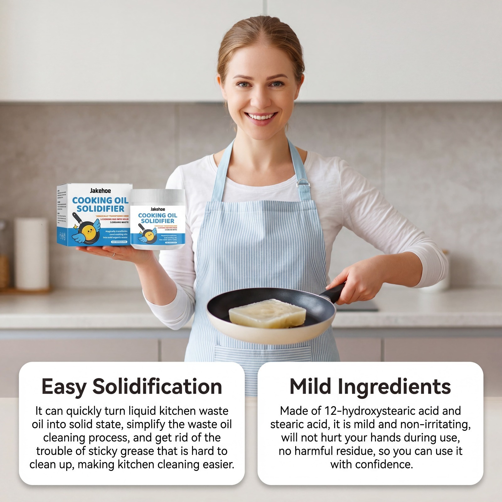 Polvere Solidificante per Olio - Home Cooking Oil Disposal recensione e prezzo
