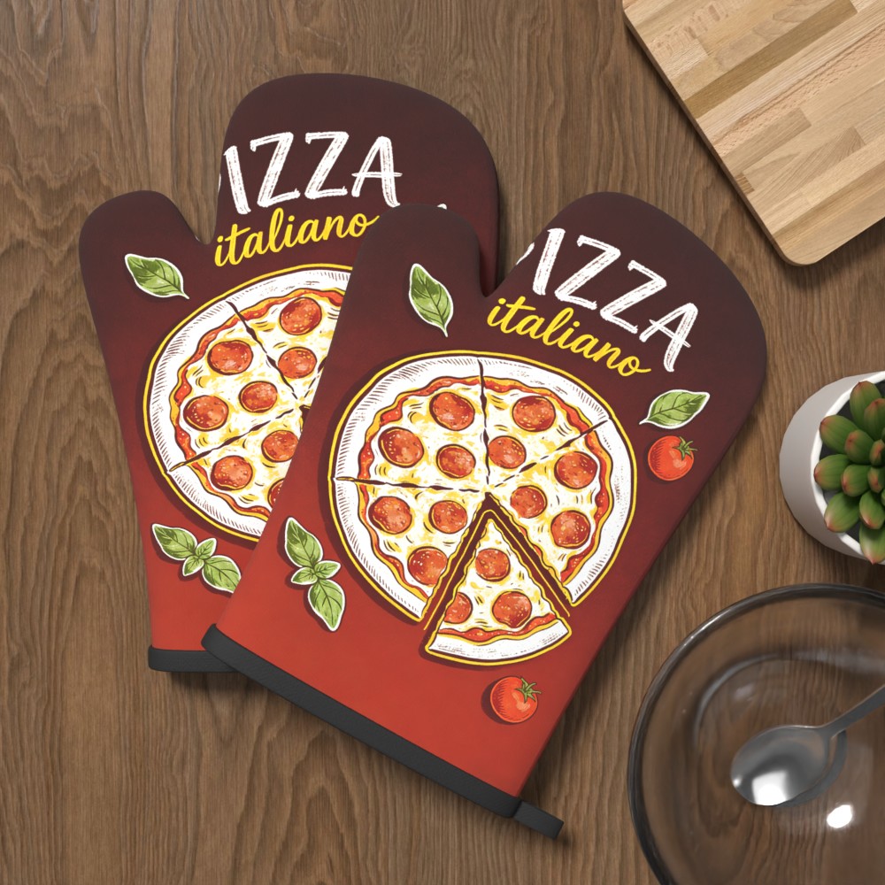 Guanti da Forno con Stampa Piz - Home Cooking Chef recensione e prezzo