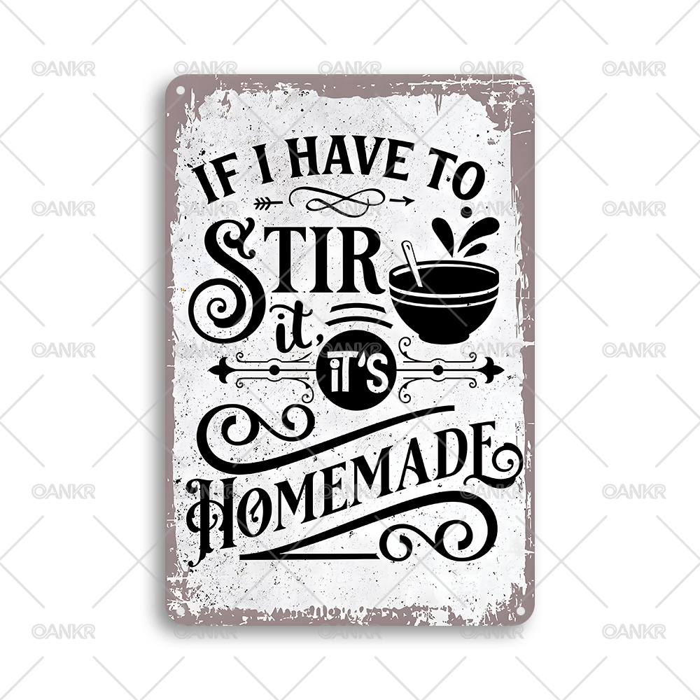 Targa in Metallo Vintage con C - Home Cooking Quotes recensione e prezzo