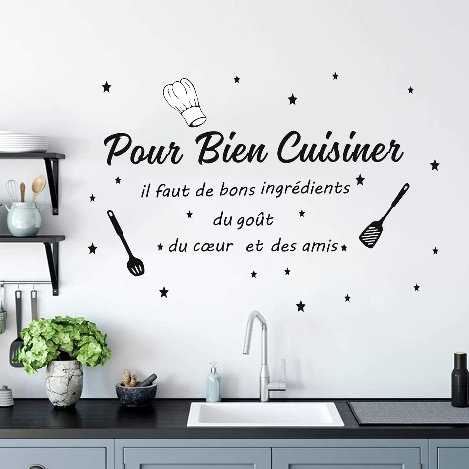 Adesivo Murale con Citazione s - Home Cooking Quotes recensione e prezzo