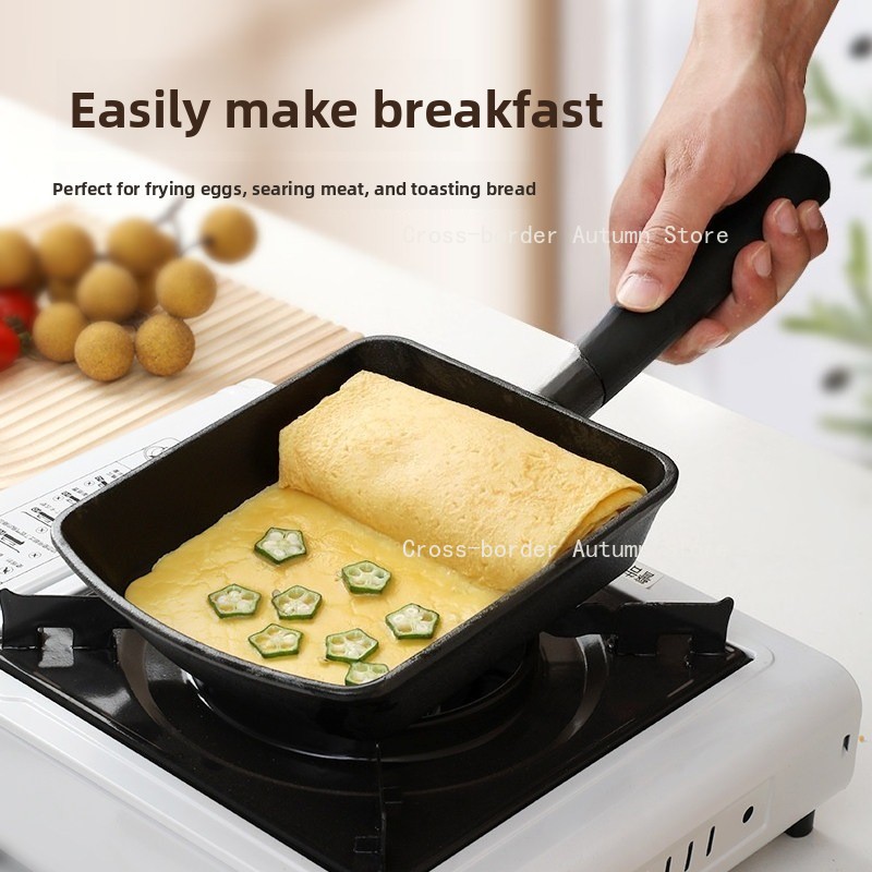 Padella Quadrata in Ghisa Non  - Home Cooking Egg Roll recensione e prezzo