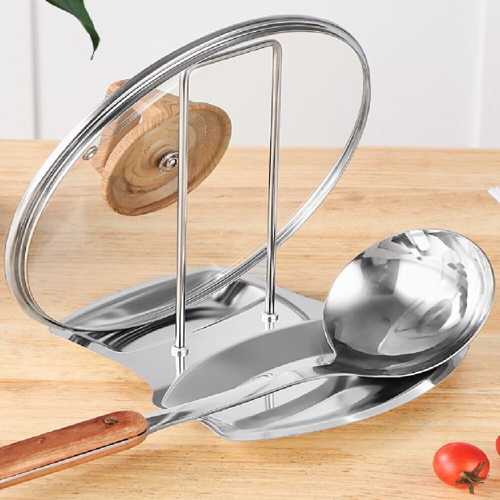Portacoperchi in Acciaio Inox, - Home Cooking Delivery recensione e prezzo