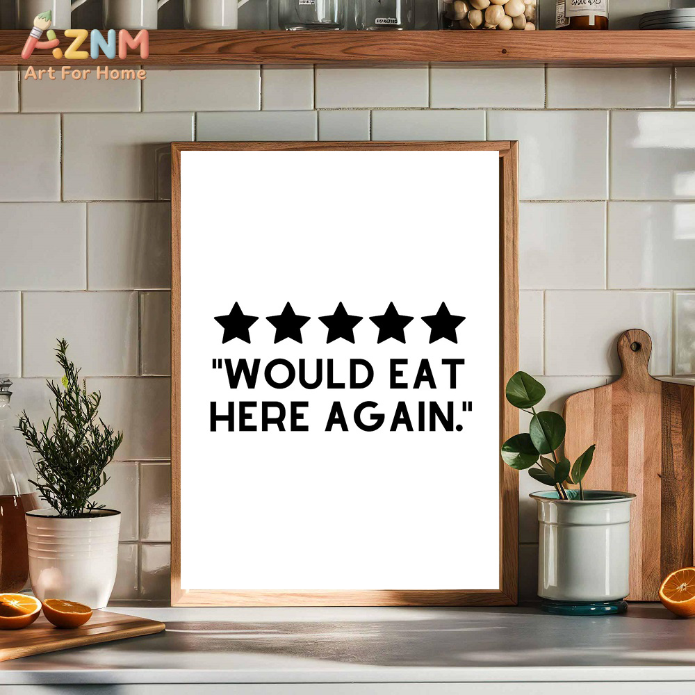 Stampa su tela con citazione d - Home Cooking Quotes recensione e prezzo