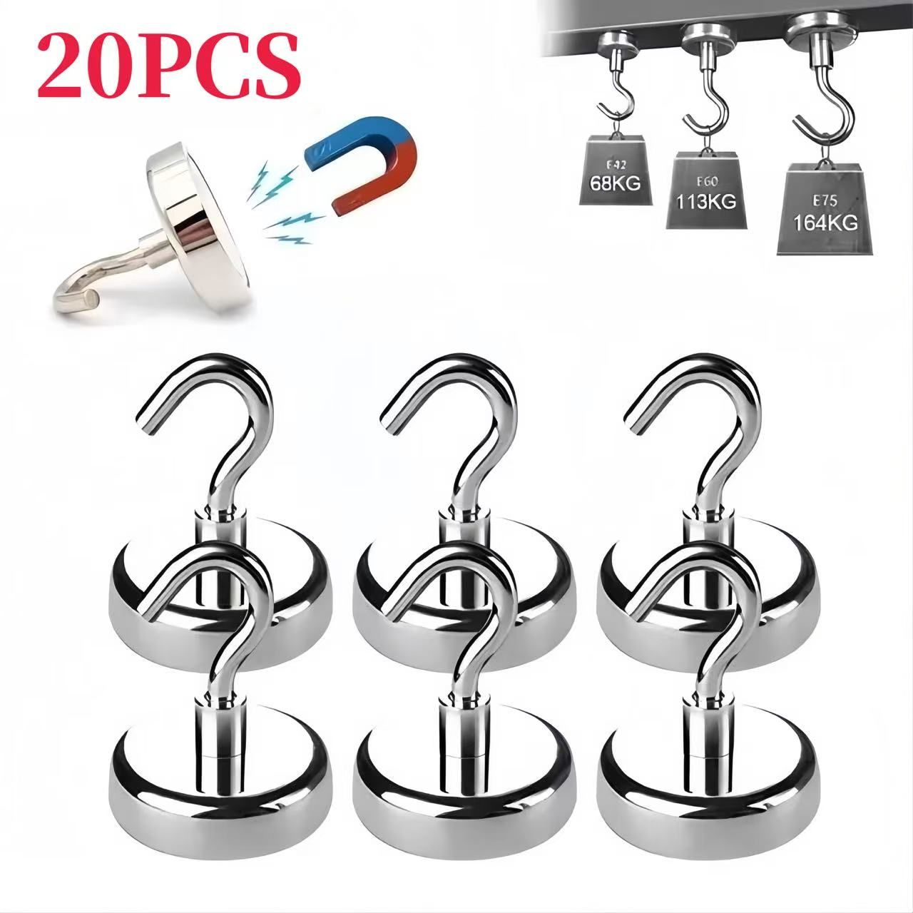 1-10-20PCS Ganci magnetici res - Home Cooking Delivery recensione e prezzo